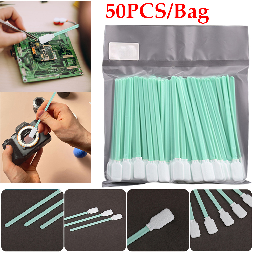 Industrial Laser For Cleaning - 50Pcs/1Bag Industry Cotton Swab Polyester Sponge