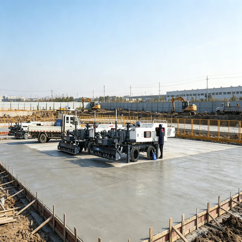 Industrial Laser Systems - Professional Concrete Laser Screed Machine Precise