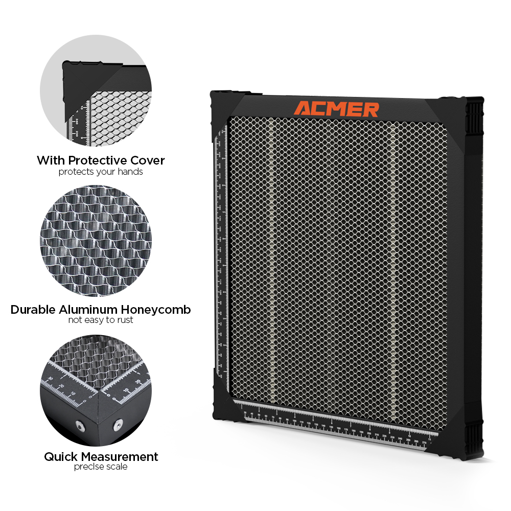 ACMER Honeycomb Panel Laser Wo - огляд і ціна Co2 Laser Engraving Machine