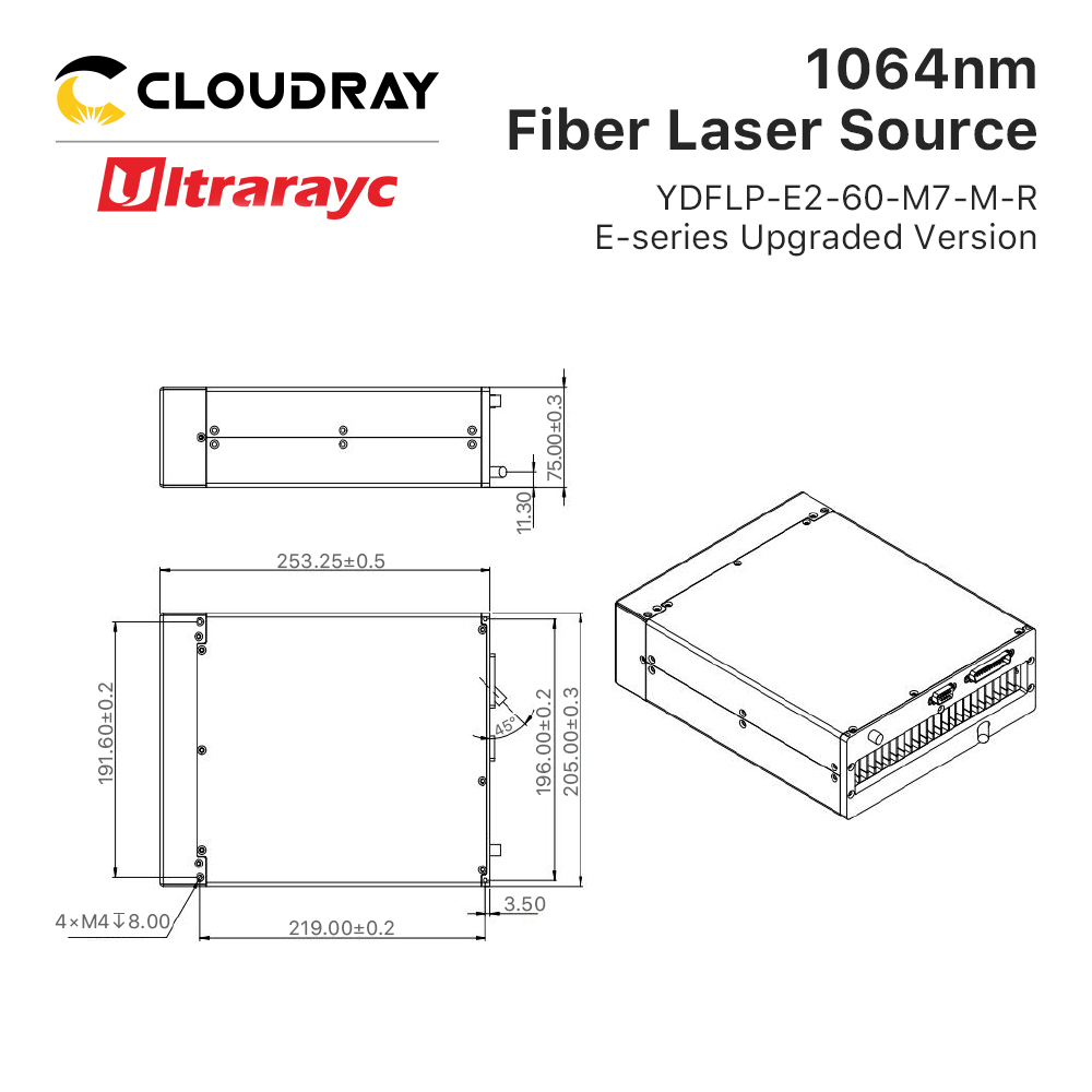 Ultrarayc 1064nm  JPT MOPA Fib - огляд і ціна Galvo Scan Head