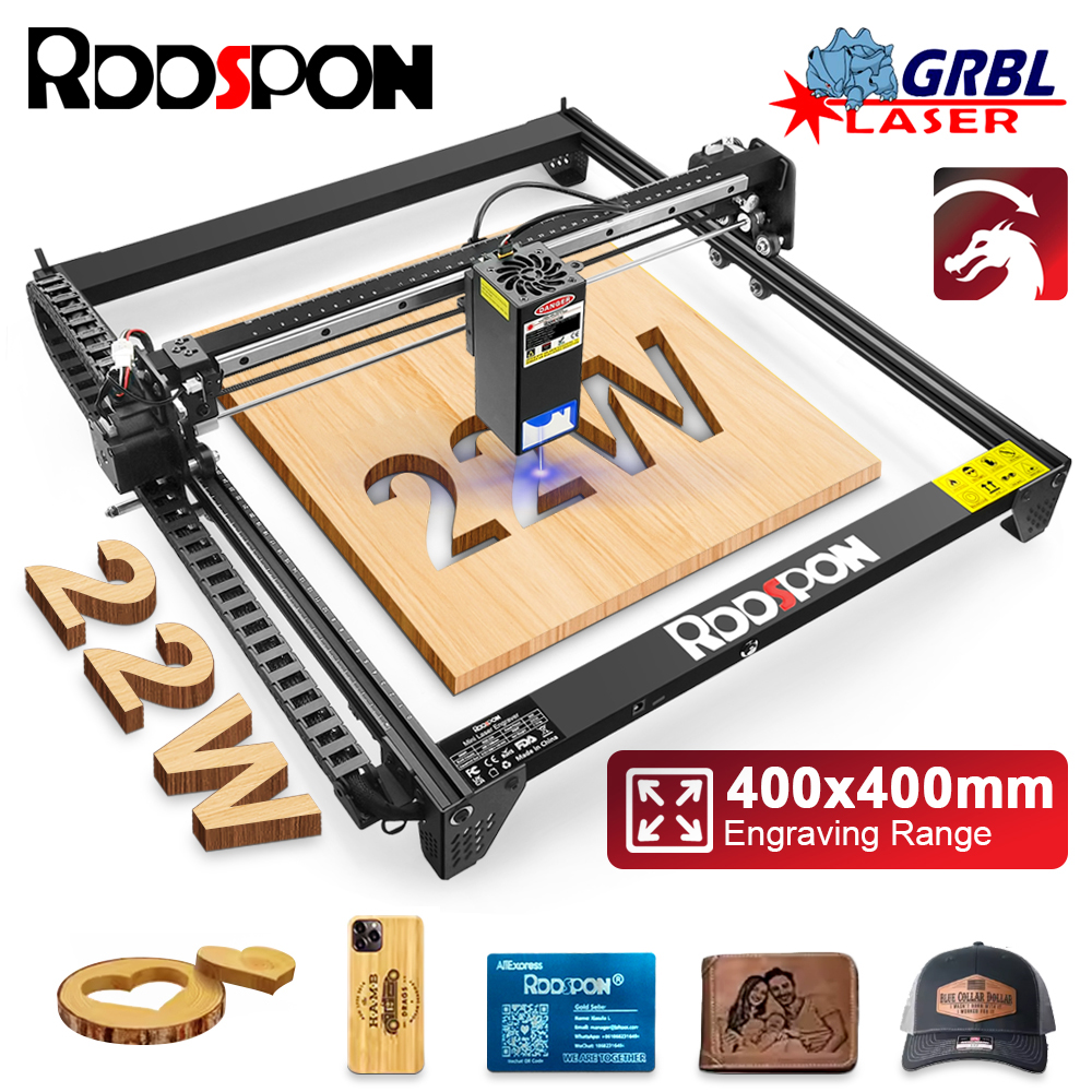 RDDSPON Laser Engraver 12W 22W - огляд і ціна Industrial Laser Engraver For Metal