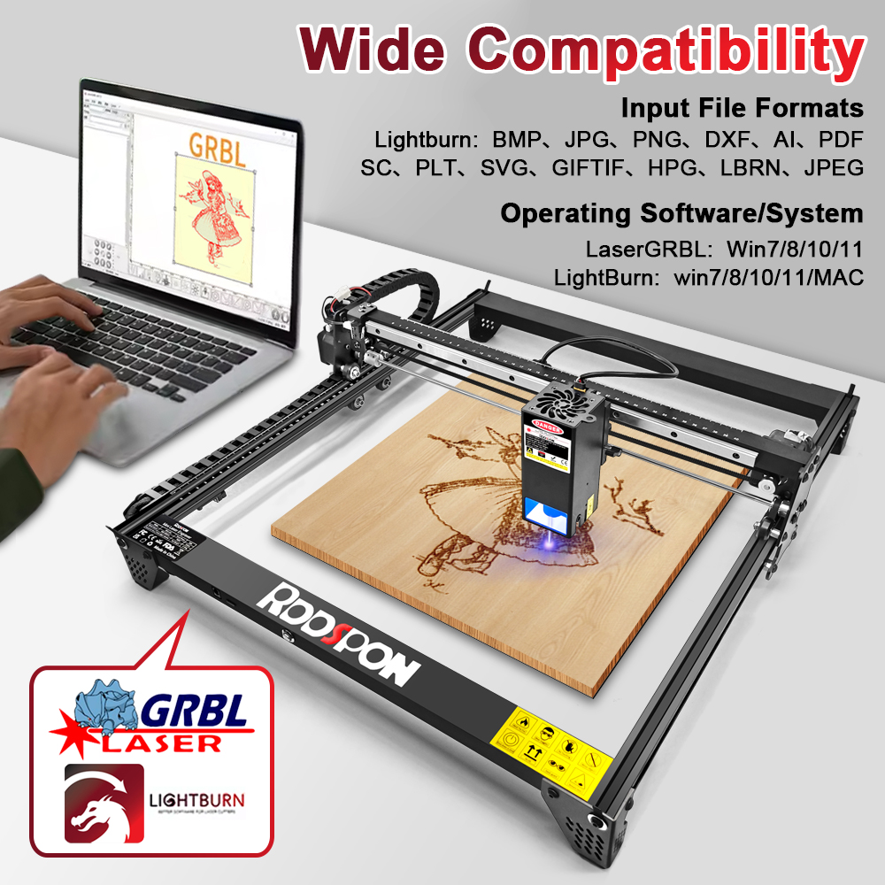 RDDSPON Laser Engraver 12W 22W - огляд і ціна Industrial Laser Engraver For Metal
