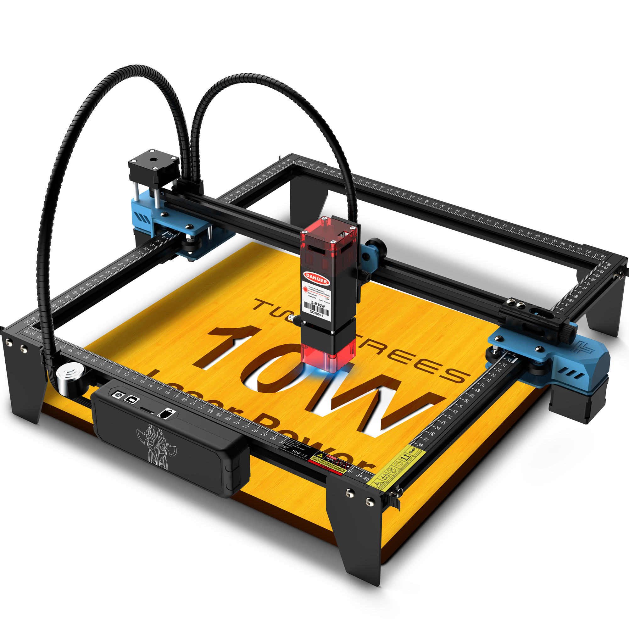 TwoTrees TTS-10 Pro TTS-55 Pro - огляд і ціна Industrial Laser Engraver For Metal