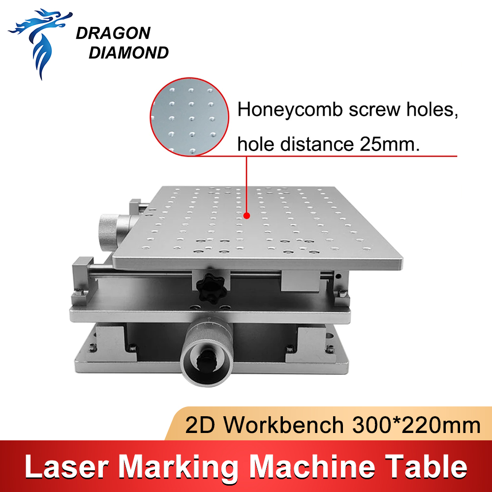 300*220mm 2D Worktable XY 2 Ax - огляд і ціна Co2 Laser Engraving Machine