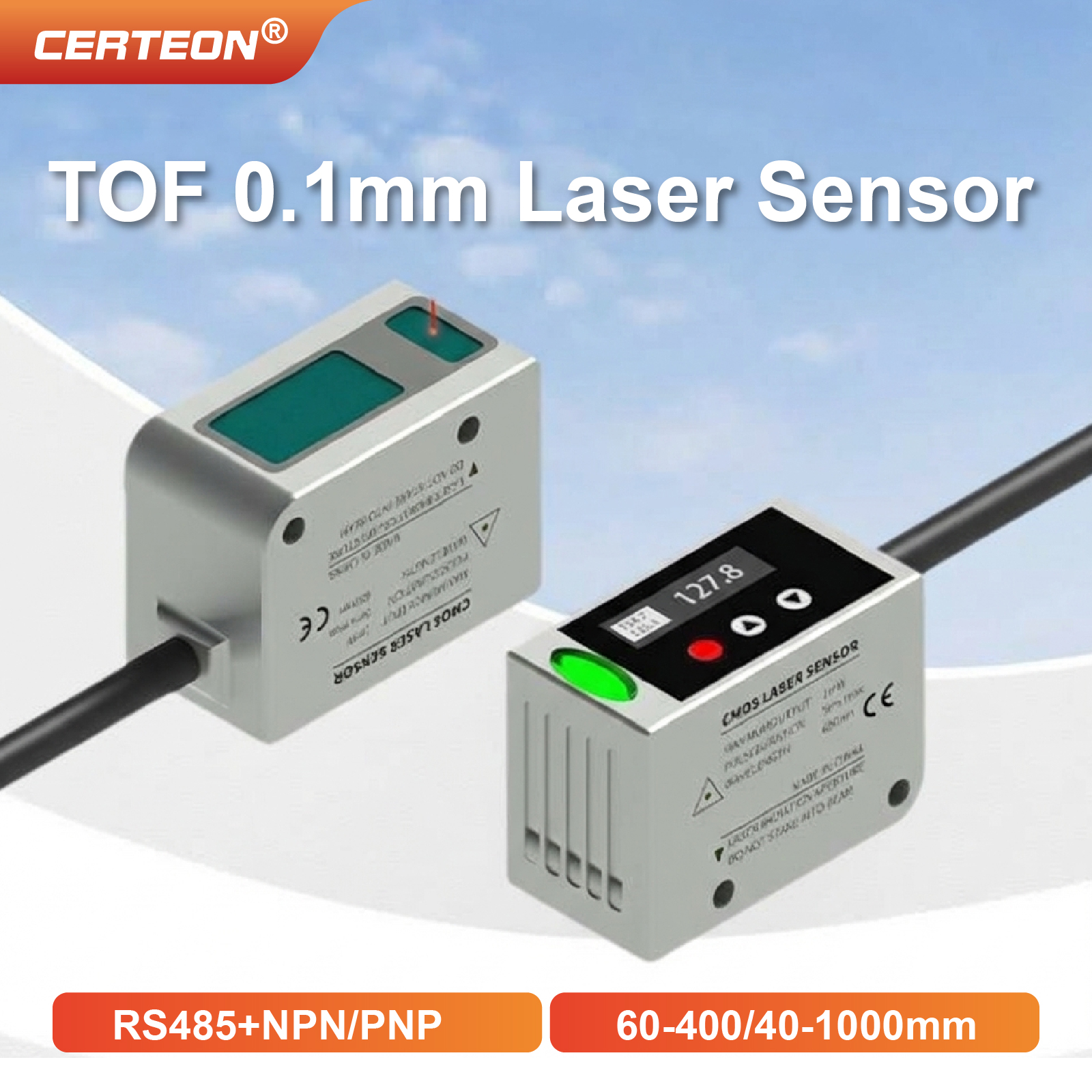 LR400 Laser Displacement Senso - огляд і ціна Industrial Laser Displacement Sensor