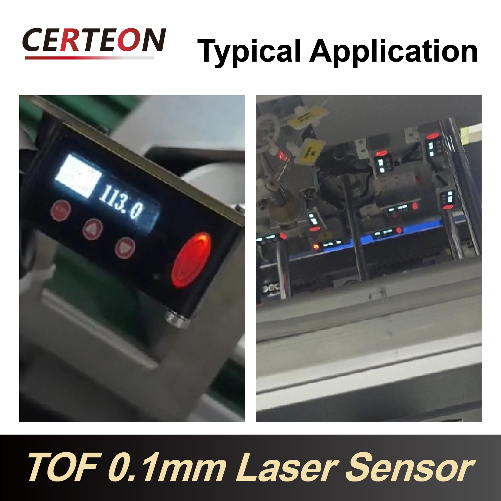 LR400 Laser Displacement Senso - огляд і ціна Industrial Laser Displacement Sensor
