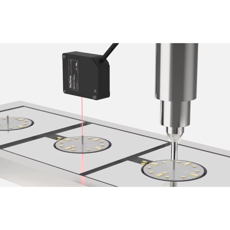 Akusense MLD33-L30P-442 High-P - огляд і ціна Industrial Laser Displacement Sensor