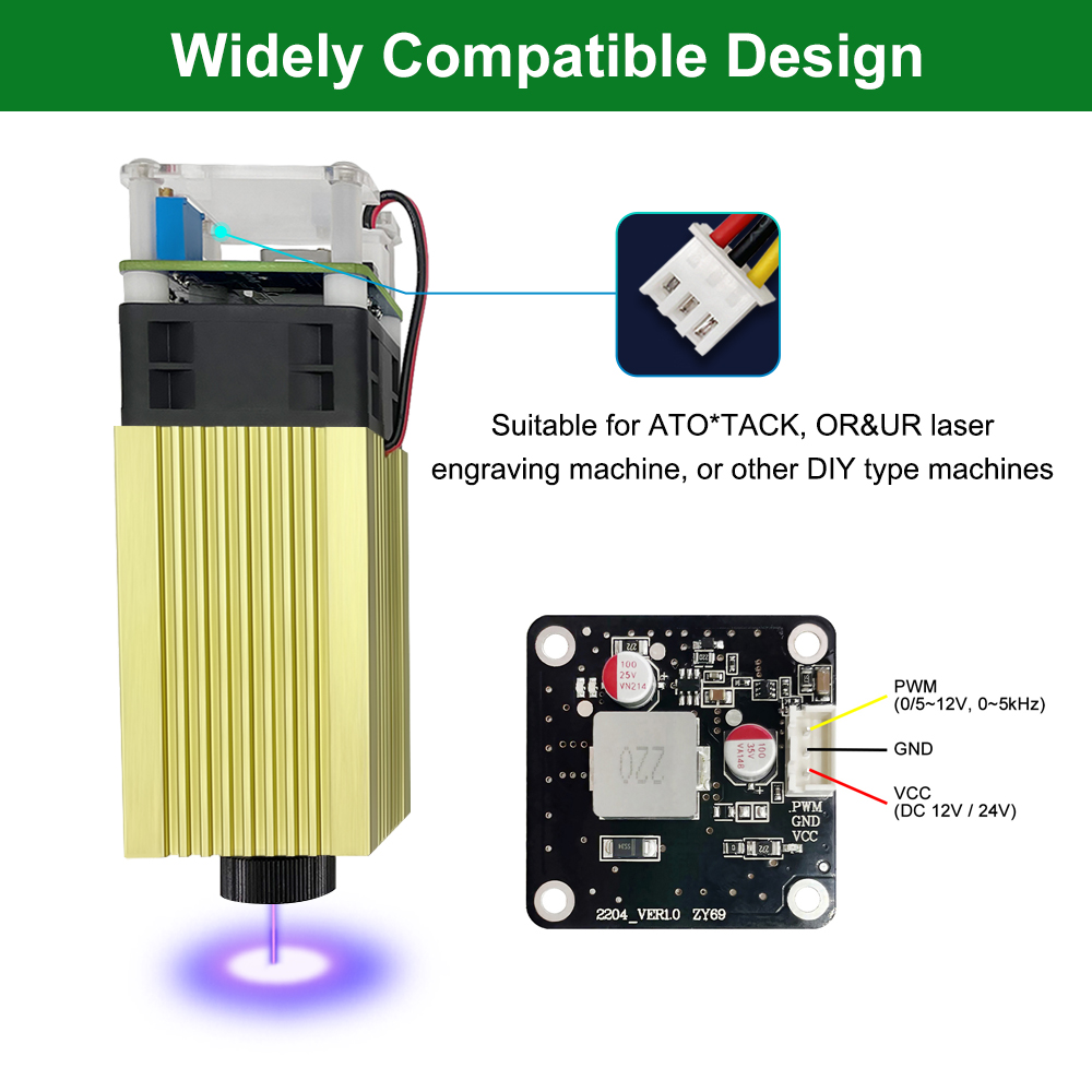 LASER TREE 4W 5W Laser Module  - огляд і ціна Industrial Laser Module