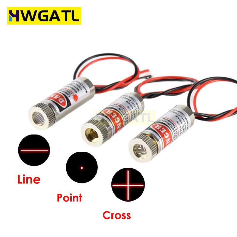 650nm 5mW Red Point / Line / C - огляд і ціна Industrial Laser Module