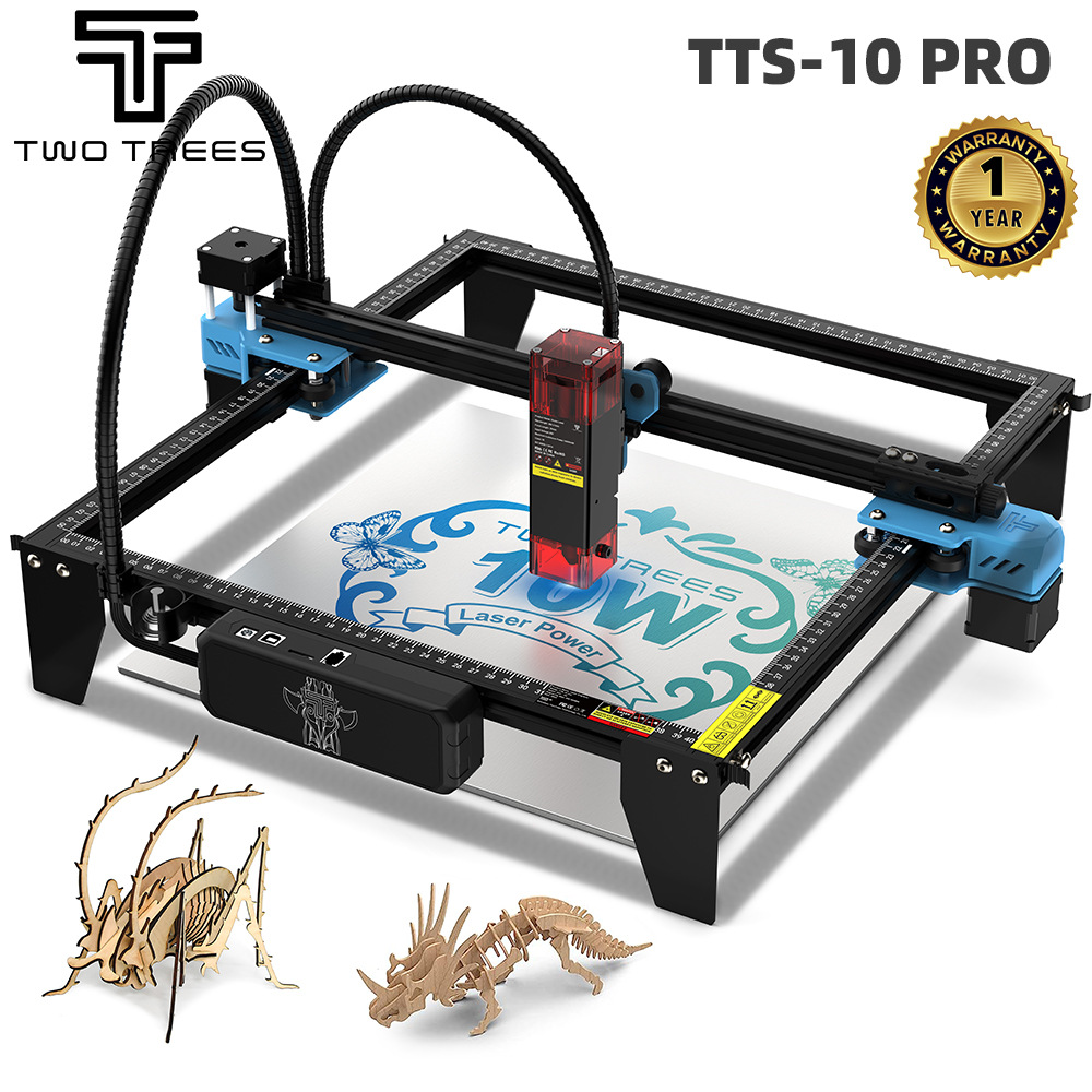 TWOTREES TTS-10 Pro Laser Engr - огляд і ціна Industrial Laser Engraver For Metal