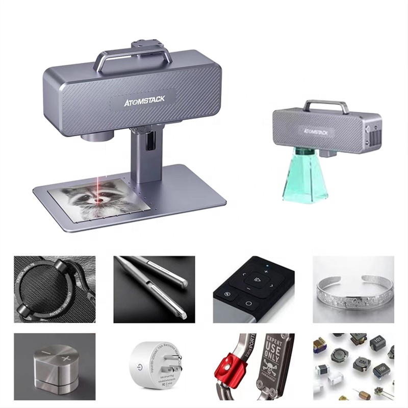 ATOMSTACK M4 Desktop Mini Hand - огляд і ціна Industrial Laser Engraver For Metal