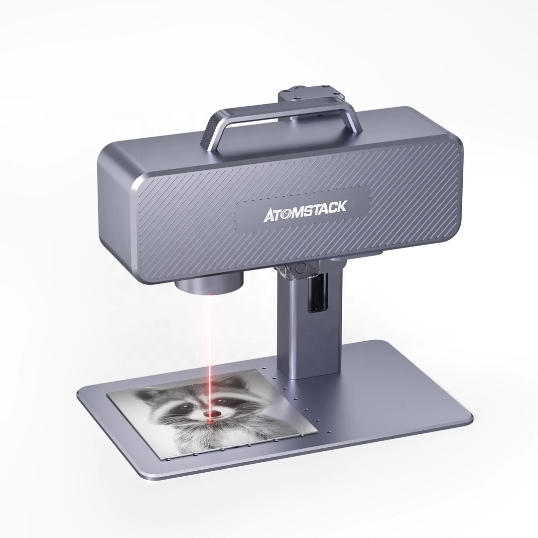 ATOMSTACK M4 Desktop Mini Hand - огляд і ціна Industrial Laser Engraver For Metal